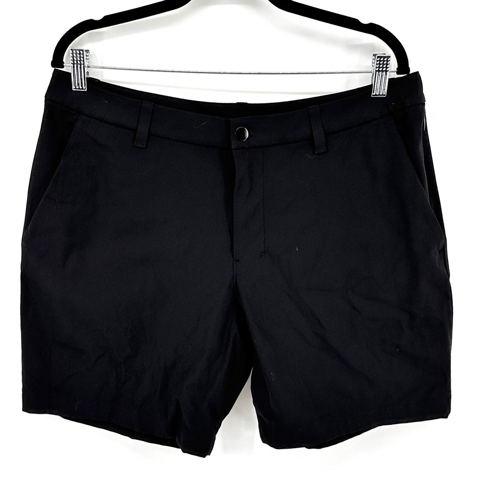Lululemon ABC Classic Fit Warpstreme Shorts Mens Sz 34 Athleisure Style LM7BMHS